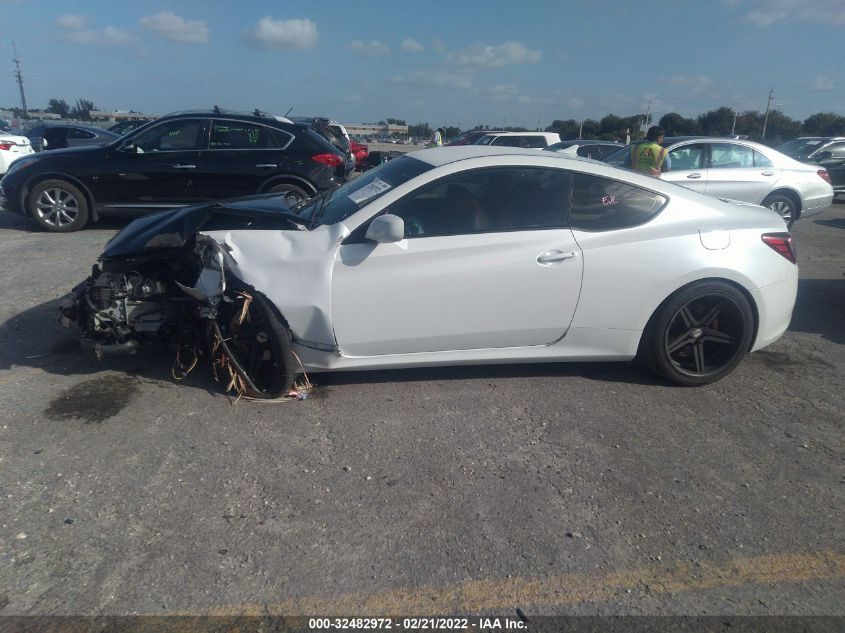 2013 HYUNDAI GENESIS COUPE 2.0T R-SPEC KMHHT6KDXDU110092