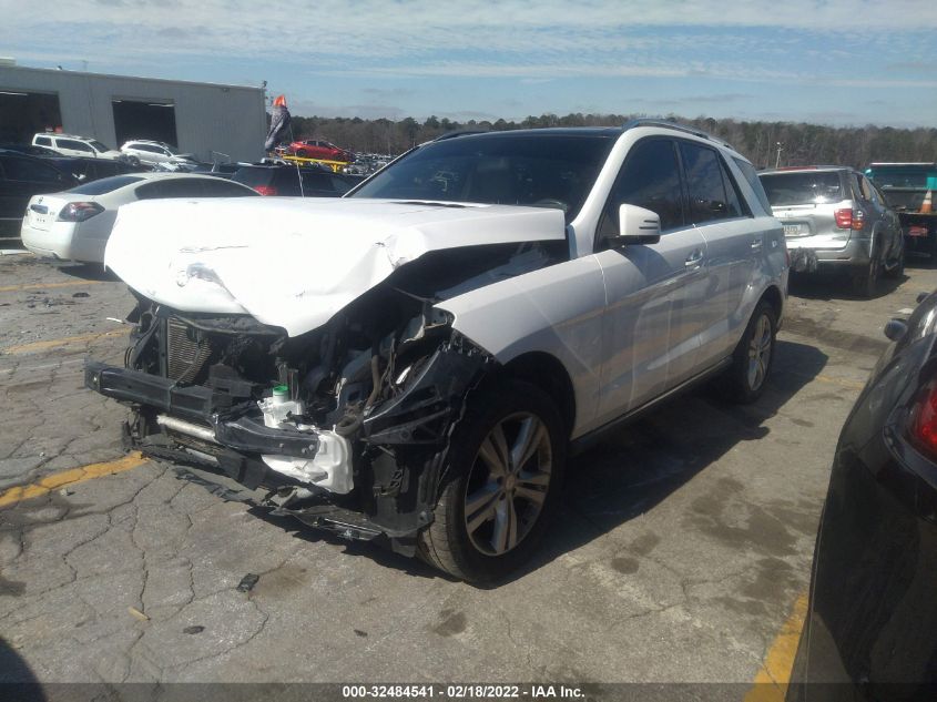 2015 MERCEDES-BENZ M-CLASS ML 350 4JGDA5JB3FA570164