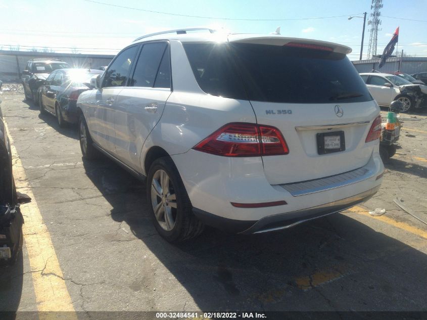 2015 MERCEDES-BENZ M-CLASS ML 350 4JGDA5JB3FA570164