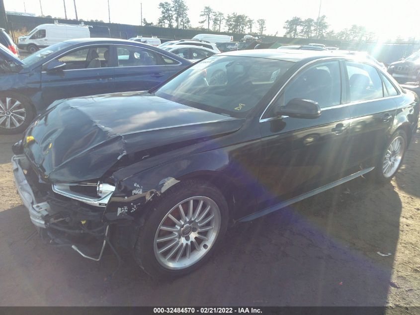 2014 AUDI A4 PREMIUM PLUS WAUFFAFLXEN022479