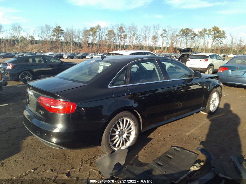 2014 AUDI A4 PREMIUM PLUS WAUFFAFLXEN022479