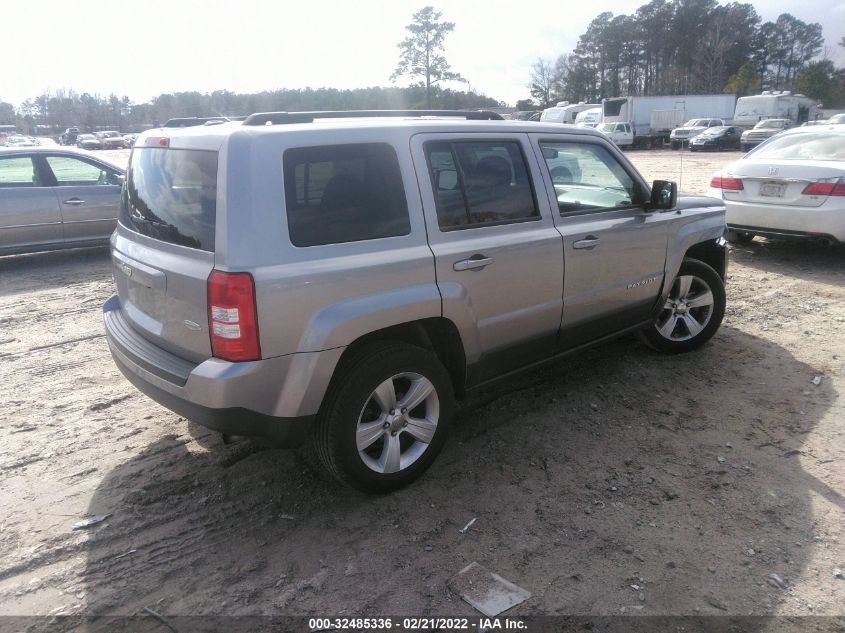 2016 JEEP PATRIOT LATITUDE 1C4NJRFB7GD692342