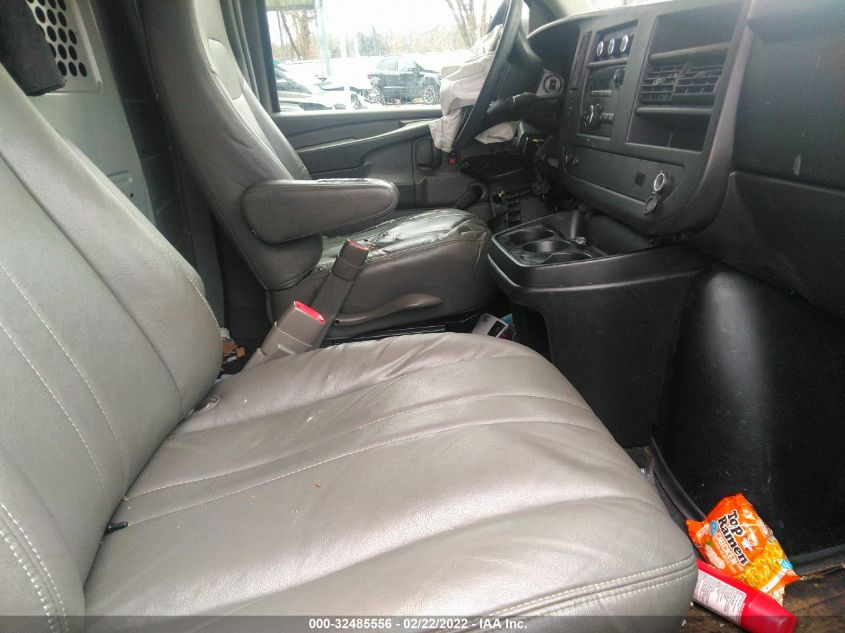 2013 CHEVROLET EXPRESS CARGO VAN 1GCWGFBA0D1115082