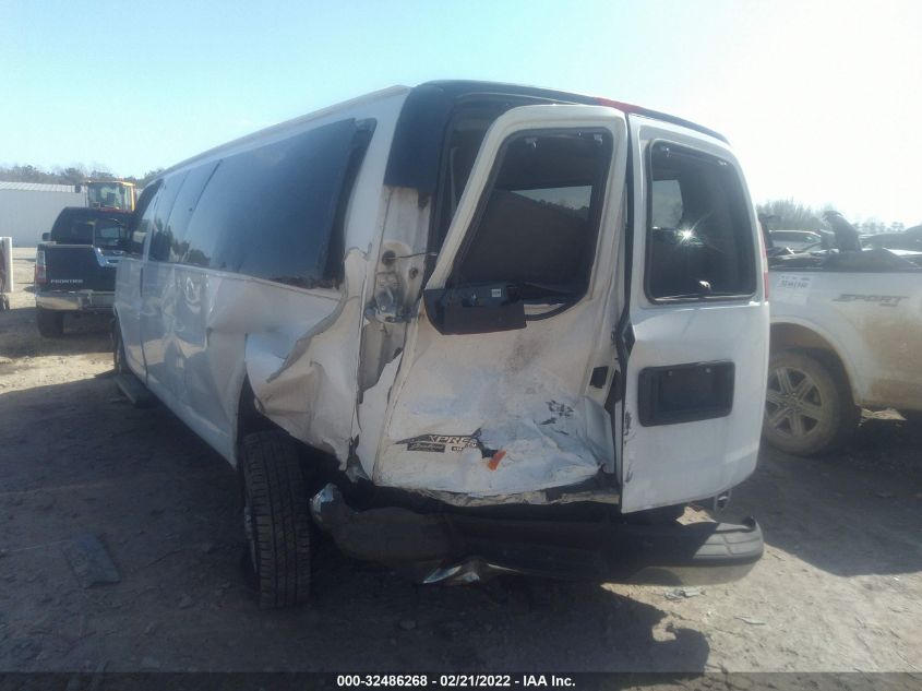 2014 CHEVROLET EXPRESS PASSENGER LS 1GAZGZFG4E1207092