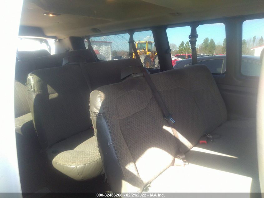 2014 CHEVROLET EXPRESS PASSENGER LS 1GAZGZFG4E1207092