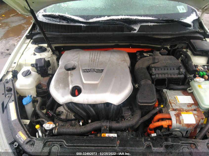 2014 KIA OPTIMA HYBRID LX KNAGM4AD5E5075795