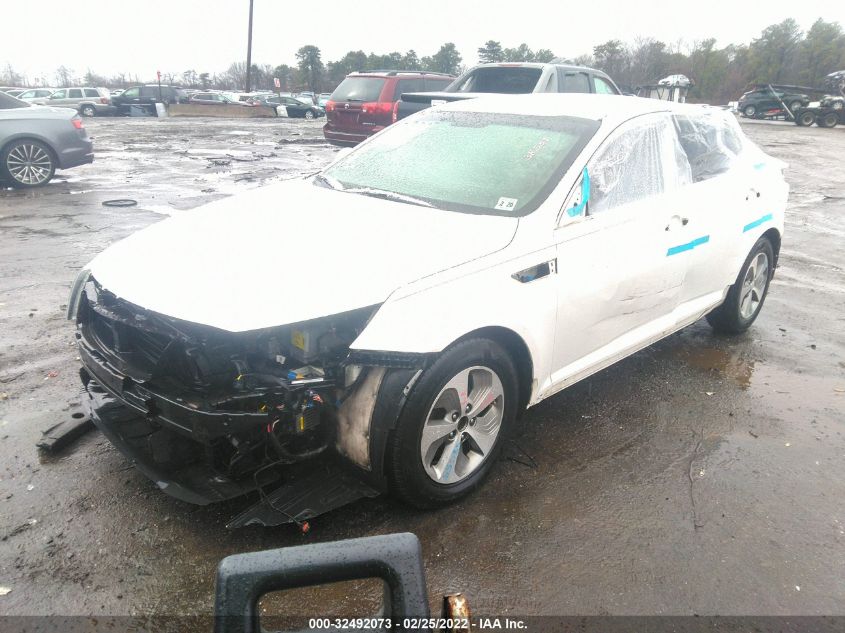 2014 KIA OPTIMA HYBRID LX KNAGM4AD5E5075795