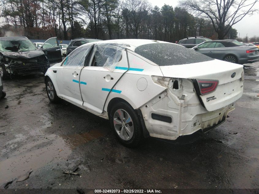 2014 KIA OPTIMA HYBRID LX KNAGM4AD5E5075795