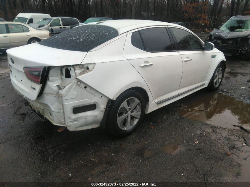 2014 KIA OPTIMA HYBRID LX KNAGM4AD5E5075795