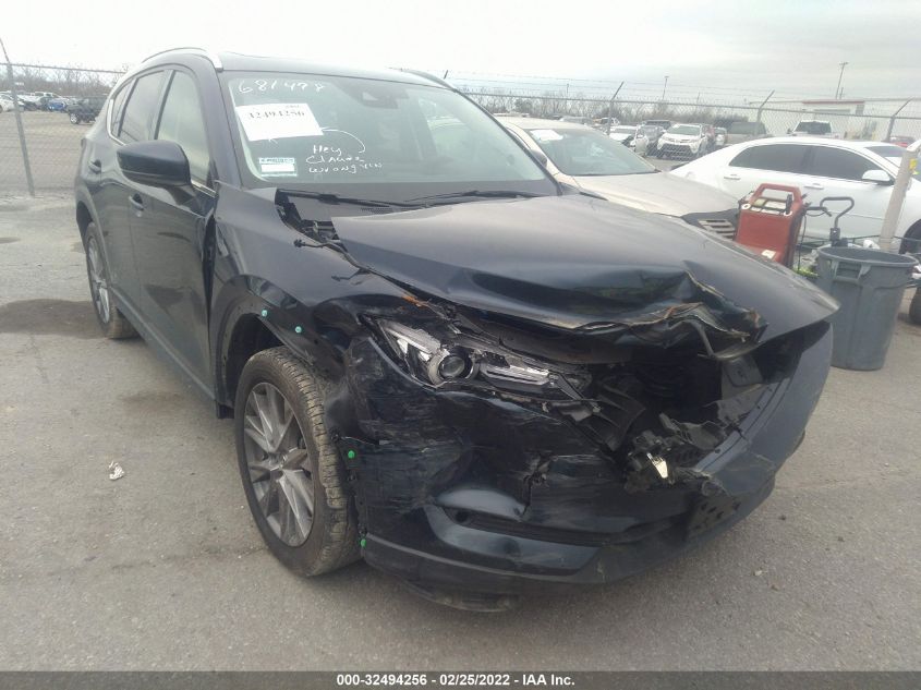 Lot #2525412929 2019 MAZDA CX-5 GRAND TOURING salvage car