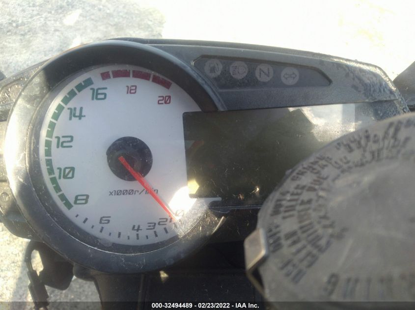 2011 KAWASAKI ZX600 R JKAZX4R10BA027762
