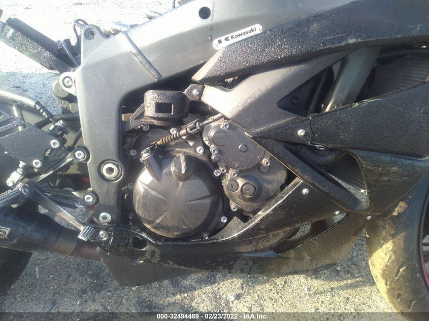 2011 KAWASAKI ZX600 R JKAZX4R10BA027762