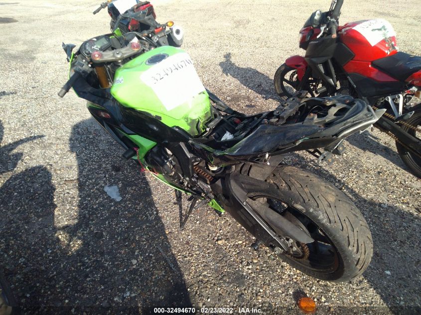 2013 KAWASAKI ZX636 E JKBZXJE18DA000215