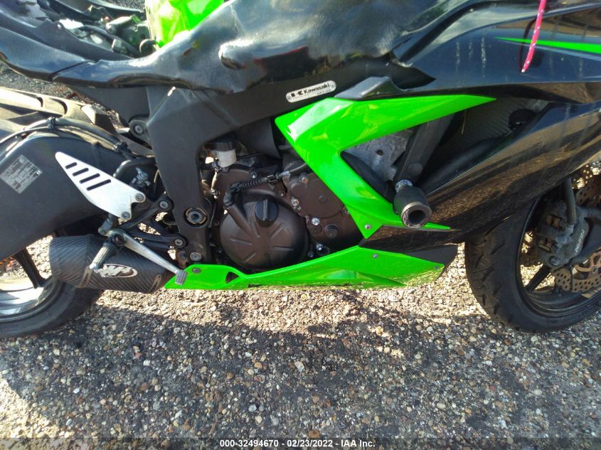 2013 KAWASAKI ZX636 E JKBZXJE18DA000215