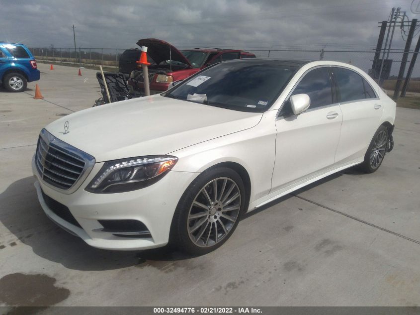 2015 MERCEDES-BENZ S-CLASS S 550 WDDUG8CB4FA180083