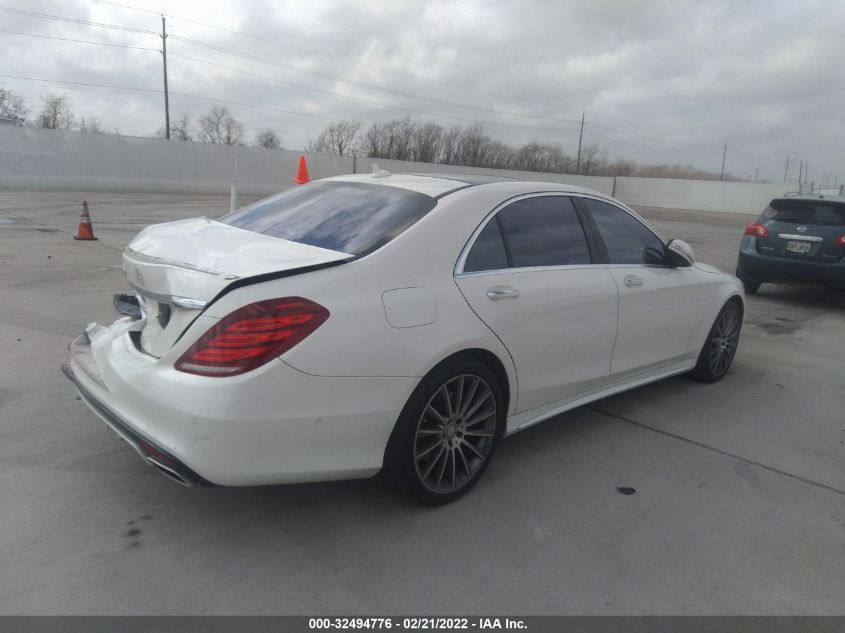 2015 MERCEDES-BENZ S-CLASS S 550 WDDUG8CB4FA180083