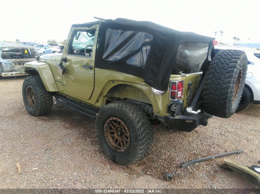 2013 JEEP WRANGLER SAHARA 1C4AJWBG3DL704972