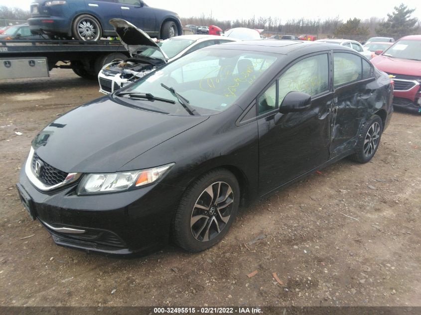 2013 HONDA CIVIC SDN EX 19XFB2F80DE058555