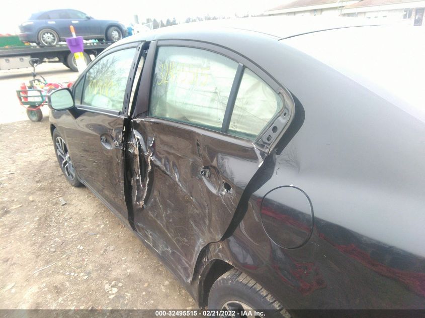 2013 HONDA CIVIC SDN EX 19XFB2F80DE058555