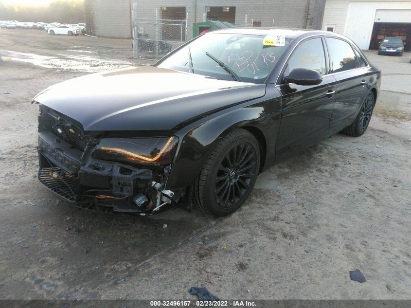 2014 AUDI A8 L 4.0T WAUR2AFD0EN004932