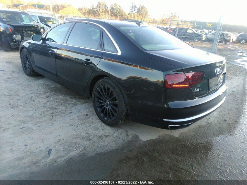2014 AUDI A8 L 4.0T WAUR2AFD0EN004932