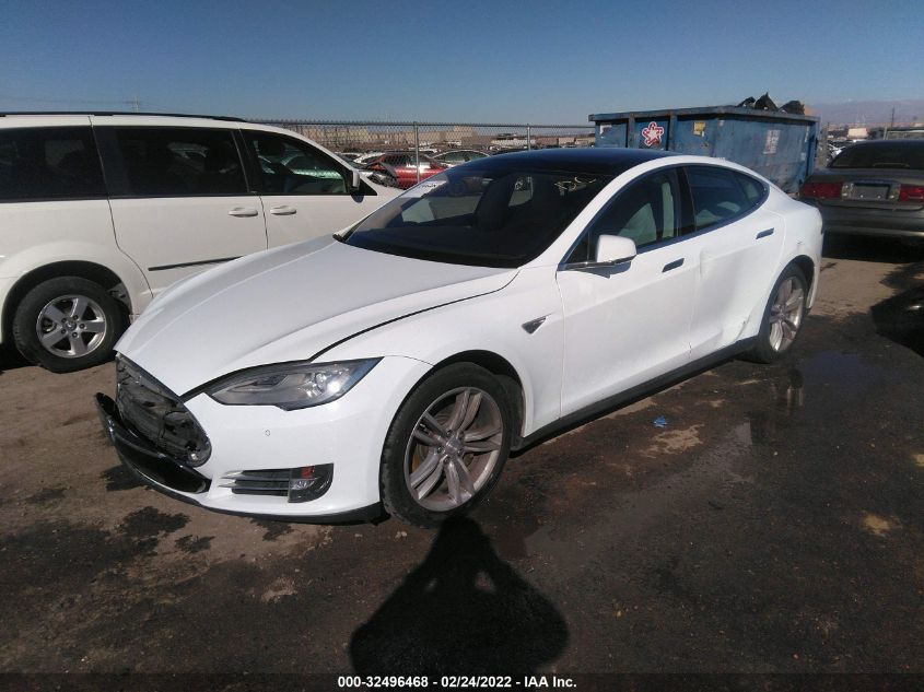 2014 TESLA MODEL S 60 KWH BATTERY/P85 5YJSA1H1XEFP43170