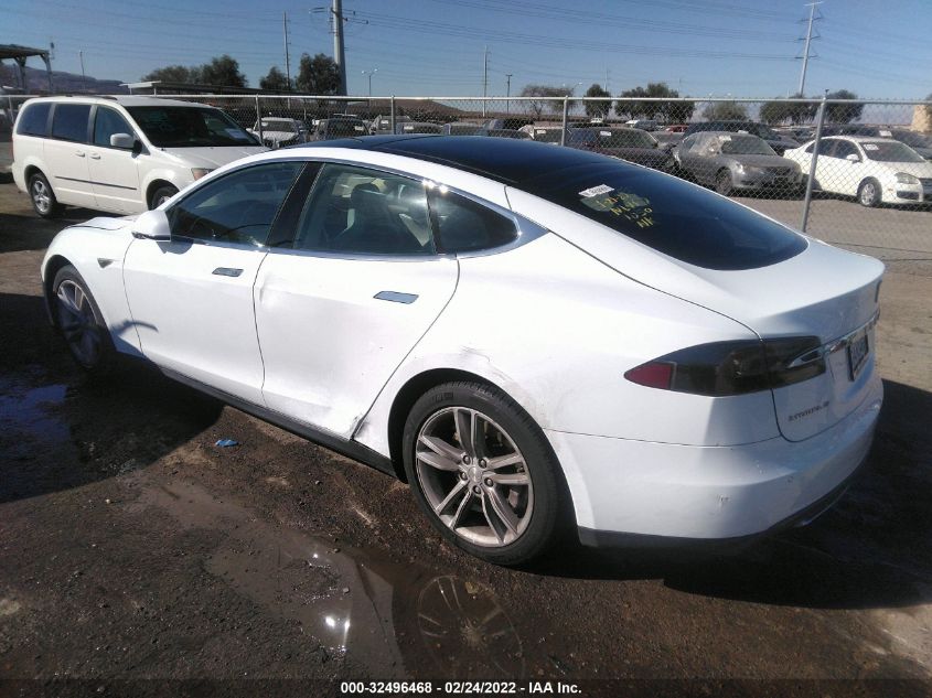 2014 TESLA MODEL S 60 KWH BATTERY/P85 5YJSA1H1XEFP43170