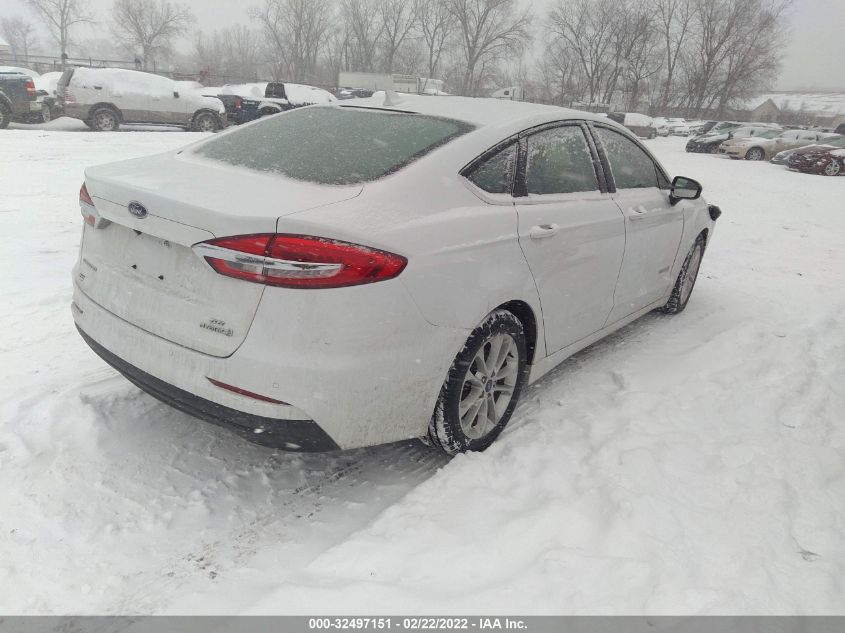 2019 FORD FUSION HYBRID SE 3FA6P0LU2KR238235