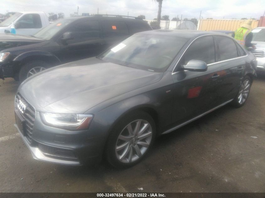 2014 AUDI A4 PREMIUM WAUBFAFL4EA054771