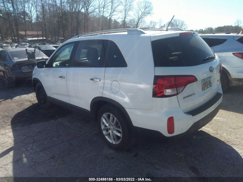 2014 KIA SORENTO LX 5XYKT3A62EG527947