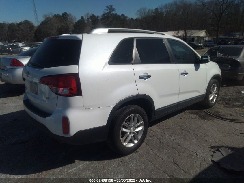 2014 KIA SORENTO LX 5XYKT3A62EG527947