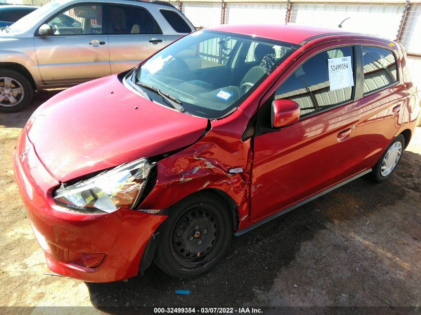 2015 MITSUBISHI MIRAGE DE/RF ML32A3HJ2FH059987