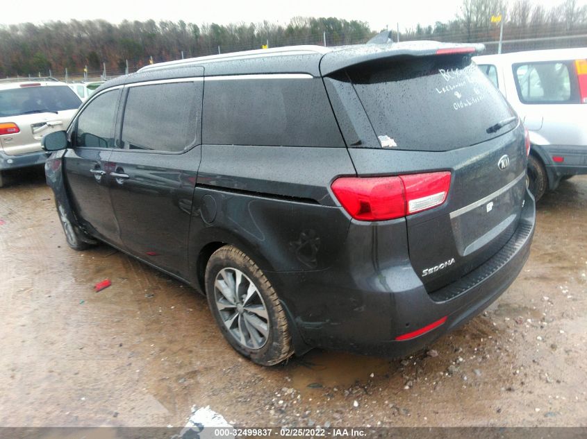 2016 KIA SEDONA SX KNDMC5C17G6158384