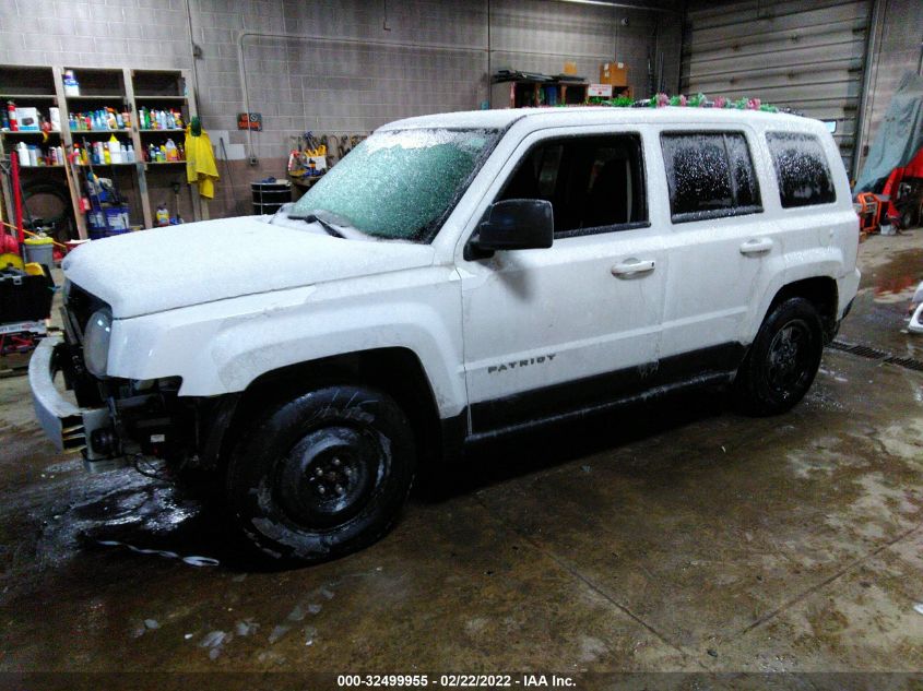 2016 JEEP PATRIOT SPORT 1C4NJPBA3GD575634