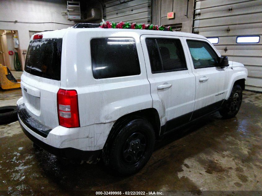 2016 JEEP PATRIOT SPORT 1C4NJPBA3GD575634