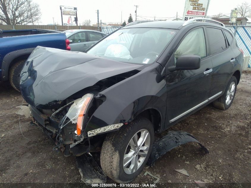 2015 NISSAN ROGUE SELECT S JN8AS5MV0FW762031
