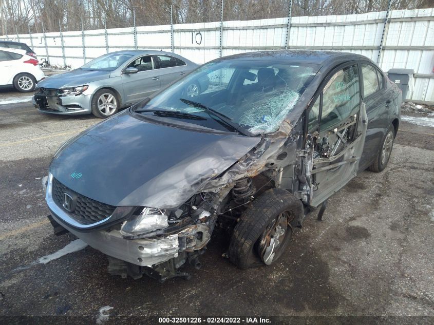 2013 HONDA CIVIC SDN LX 19XFB2F56DE282628