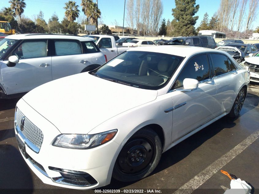 2017 LINCOLN CONTINENTAL SELECT 1LN6L9SK9H5611241