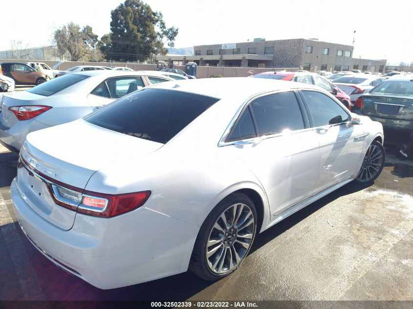 2017 LINCOLN CONTINENTAL SELECT 1LN6L9SK9H5611241