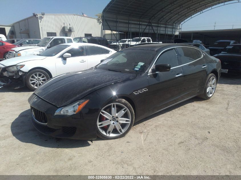 2015 MASERATI QUATTROPORTE S Q4 ZAM56RRA0F1140245