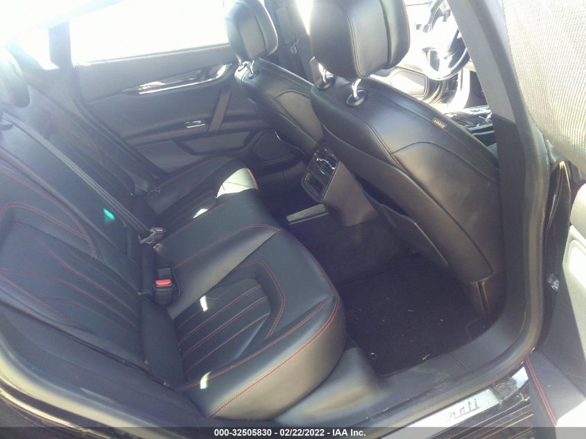2015 MASERATI QUATTROPORTE S Q4 ZAM56RRA0F1140245