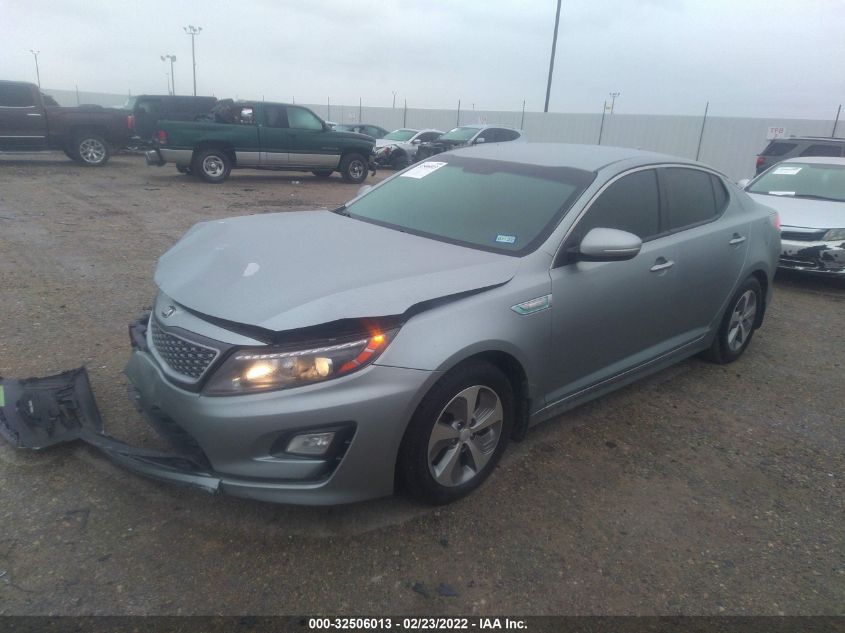 2016 KIA OPTIMA HYBRID KNAGM4AD1G5099577