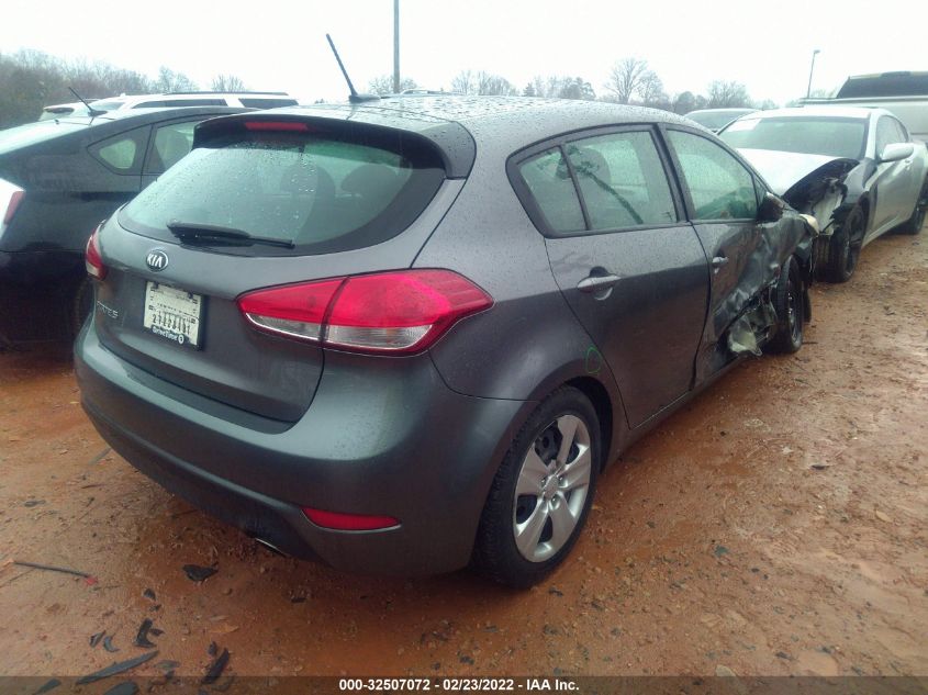 2016 KIA FORTE 5-DOOR LX KNAFK5A87G5592402