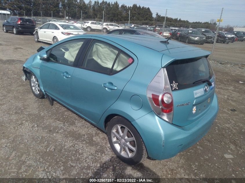 2014 TOYOTA PRIUS C ONE/THREE/TWO/FOUR JTDKDTB37E1068125
