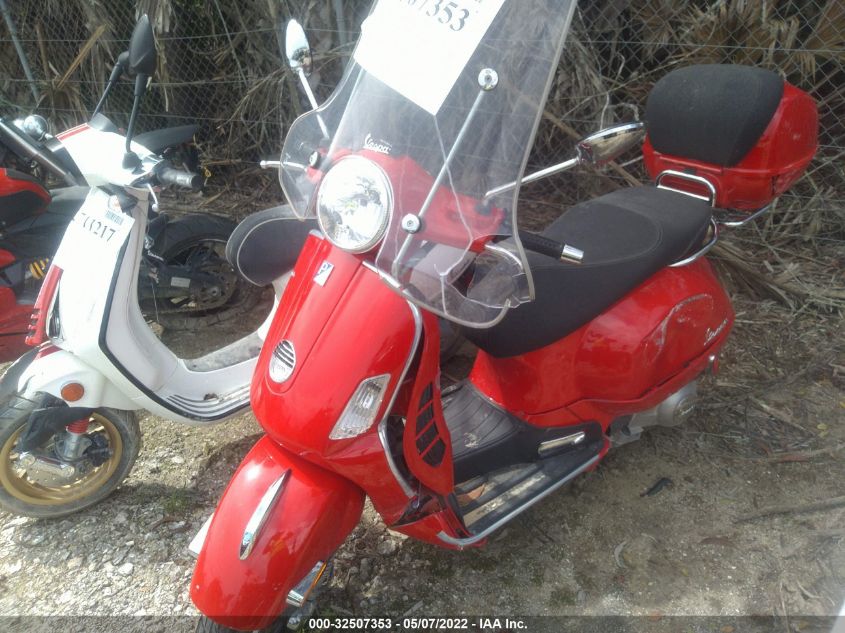 2009 VESPA GTS 250 ZAPM459L495008665