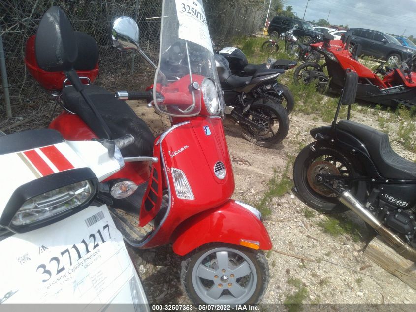 2009 VESPA GTS 250 ZAPM459L495008665