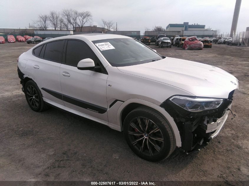 VIN 5UXCY8C09M9E88934 2021 BMW X6 no.1