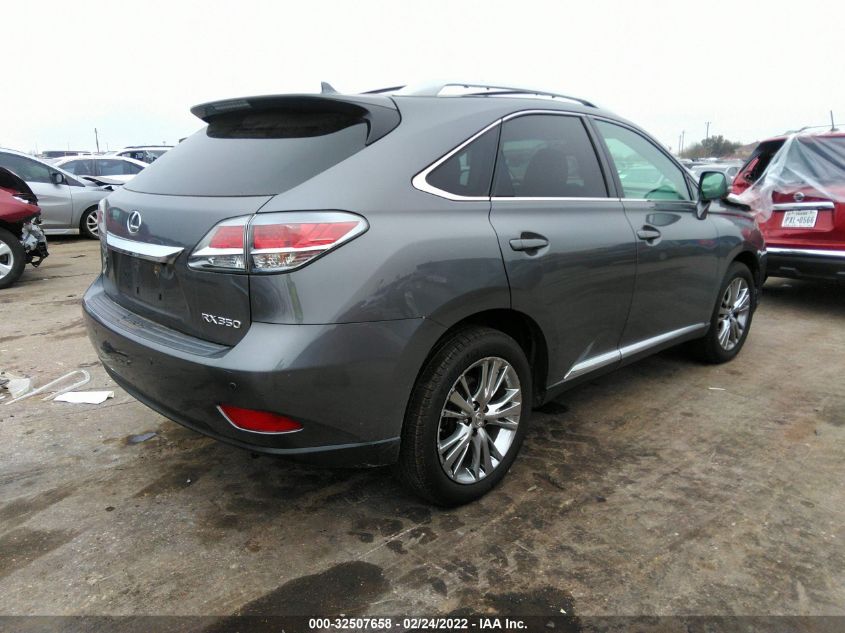 2013 LEXUS RX 350 2T2ZK1BA7DC104232