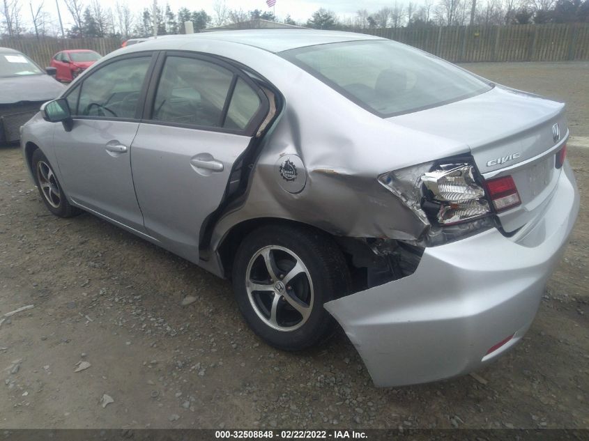 2015 HONDA CIVIC SEDAN SE 19XFB2F79FE271238
