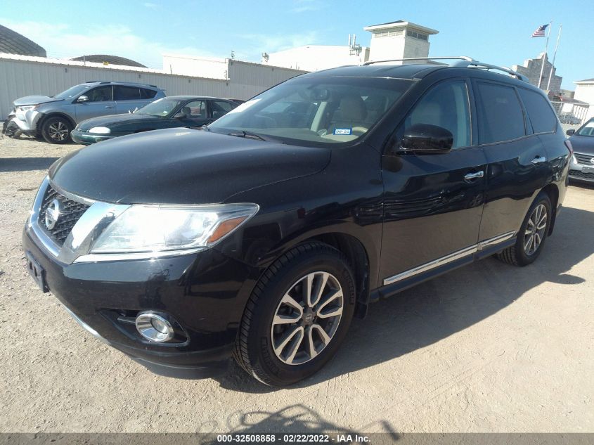 2014 NISSAN PATHFINDER SL 5N1AR2MM1EC697702